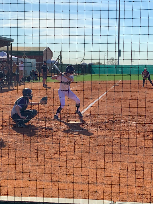 Softball Natalie Batting
